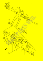 SCHOKBREKER AANEENSCHAKELING (MODELE K/L) voor Suzuki RMX 250 1991