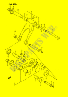 SCHOKBREKER AANEENSCHAKELING (MODELE M/N/P/R/S/T) voor Suzuki RMX 250 1991