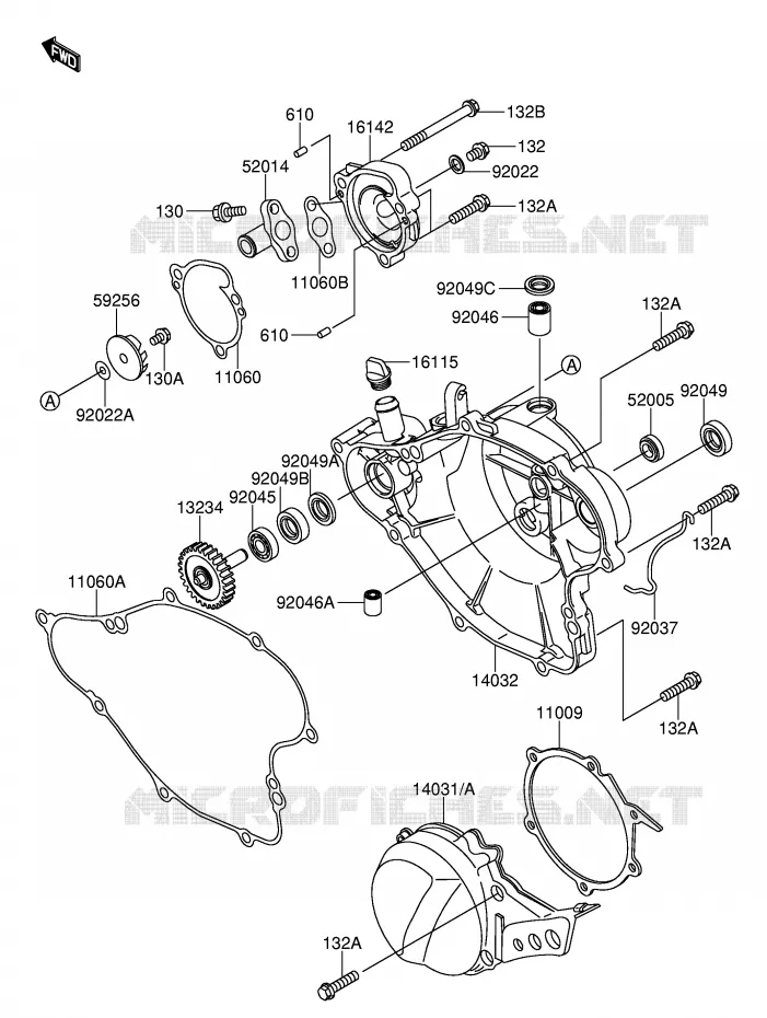 CASING Suzuki MOTO 65 RM 2003  RM65K3(E24)
