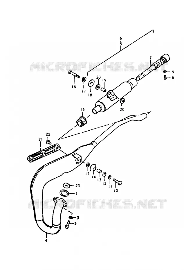 GELUIDDEMPER Suzuki MOTO 50 TS-ER 1982  TS50ERKDZ(Z/D)