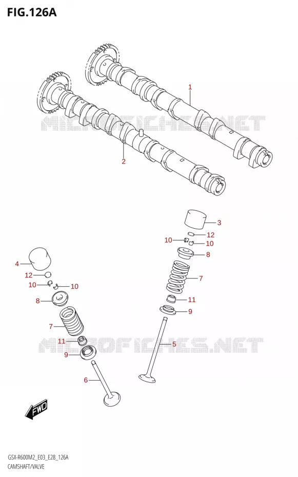 NOKKENAS - KLEPPEN Suzuki MOTO 600 GSX-R 2022  GSX-R600 M2 (E03,E28,E33)