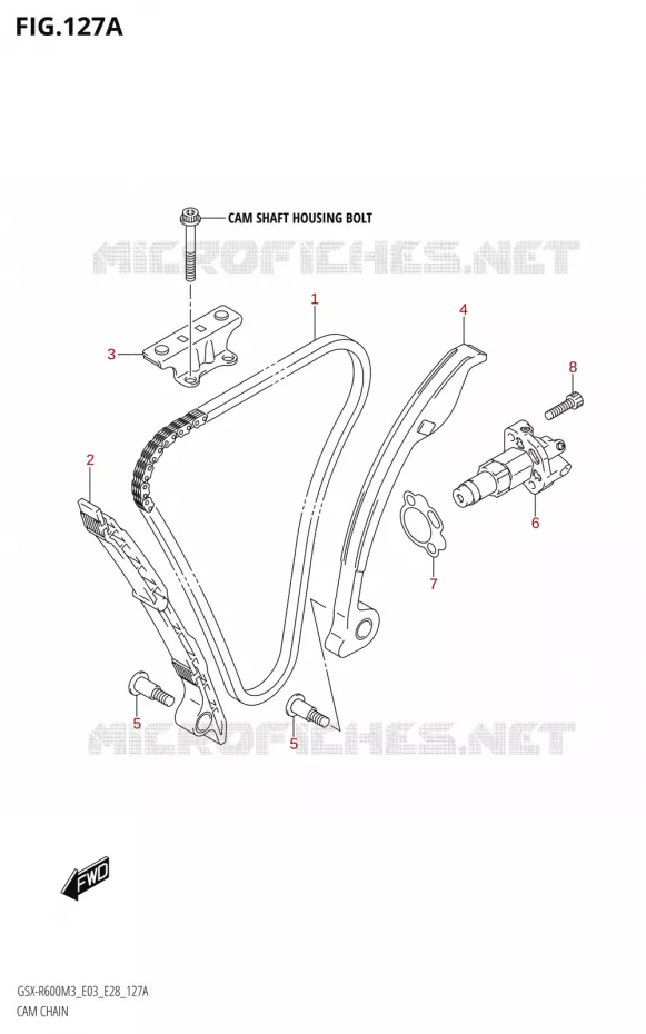 TIMING Suzuki MOTO 600 GSX-R 2023  GSX-R600 M3 (E03,E28,E33)