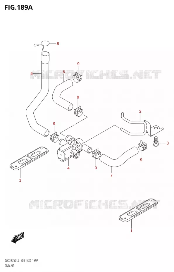 ANTI VERVUILINGS SYSTEM Suzuki MOTO 750 GSX-R 2019  GSX-R750 L9 (E03,E28,E33)