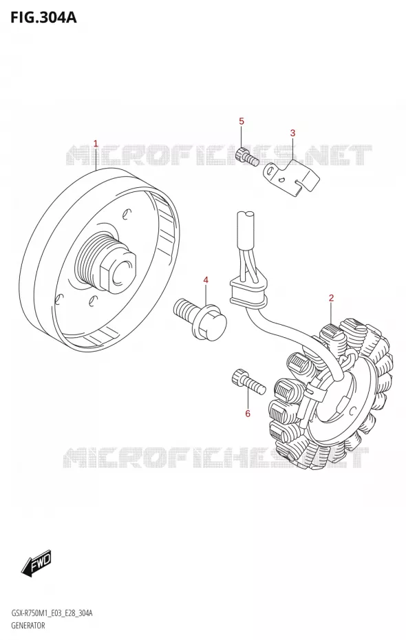 DYNAMO Suzuki MOTO 750 GSX-R 2021  GSX-R750 M1 (E03,E28,E33)