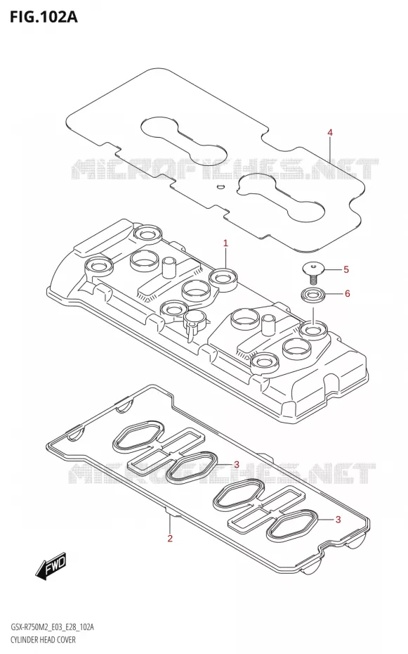 KLEPPENDEKSEL Suzuki MOTO 750 GSX-R 2022  GSX-R750 M2 (E03,E28,E33)