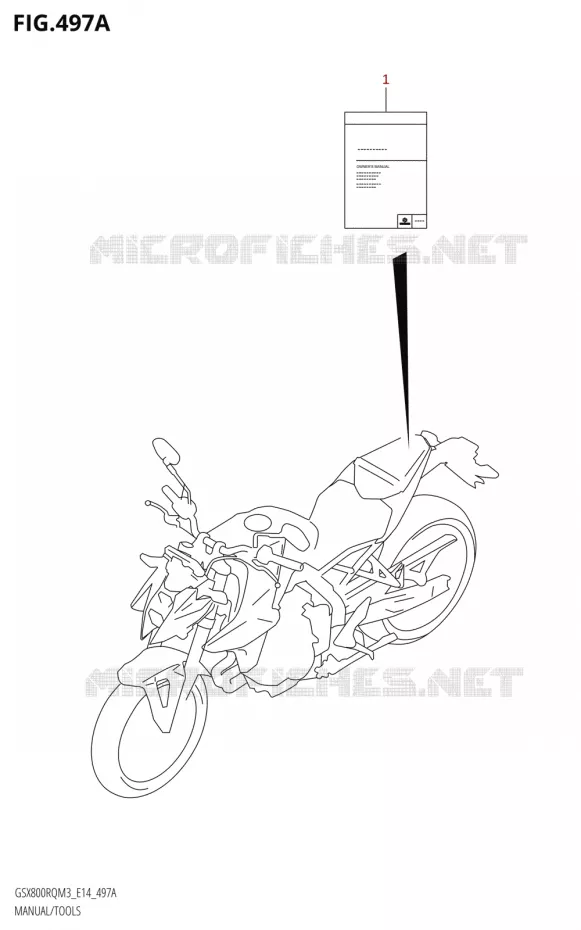 GEBRUIKERSHANDLEIDINGEN - TOOLS Suzuki MOTO 800 GSX 2023  GSX800RQ M3 (E14)