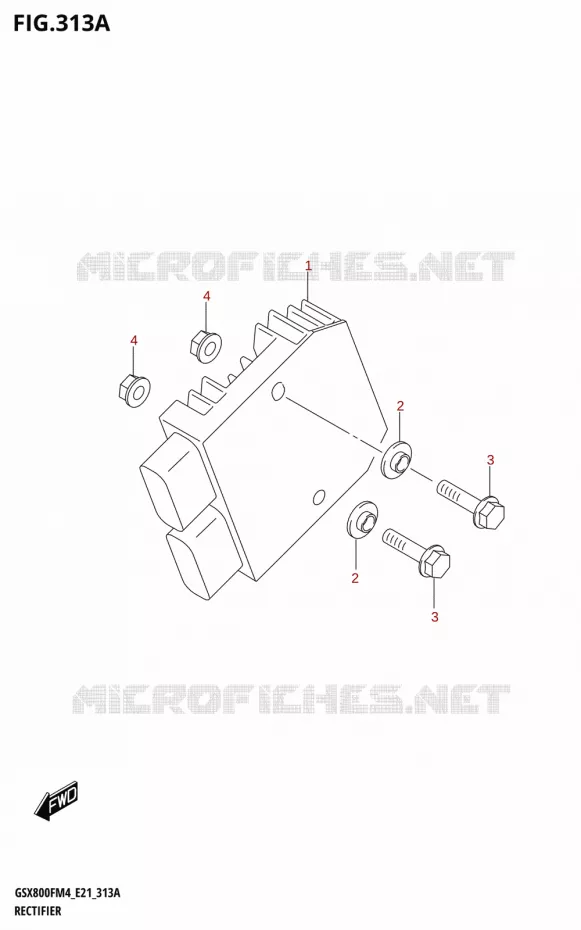 SPANNINGSREGELAAR Suzuki MOTO 800 GSX 2024  GSX800FUQ M4 (E21)