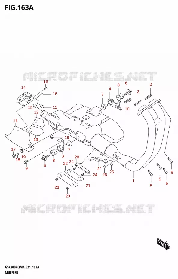 GELUIDDEMPER Suzuki MOTO 800 GSX 2024  GSX800UQ M4 (E21)