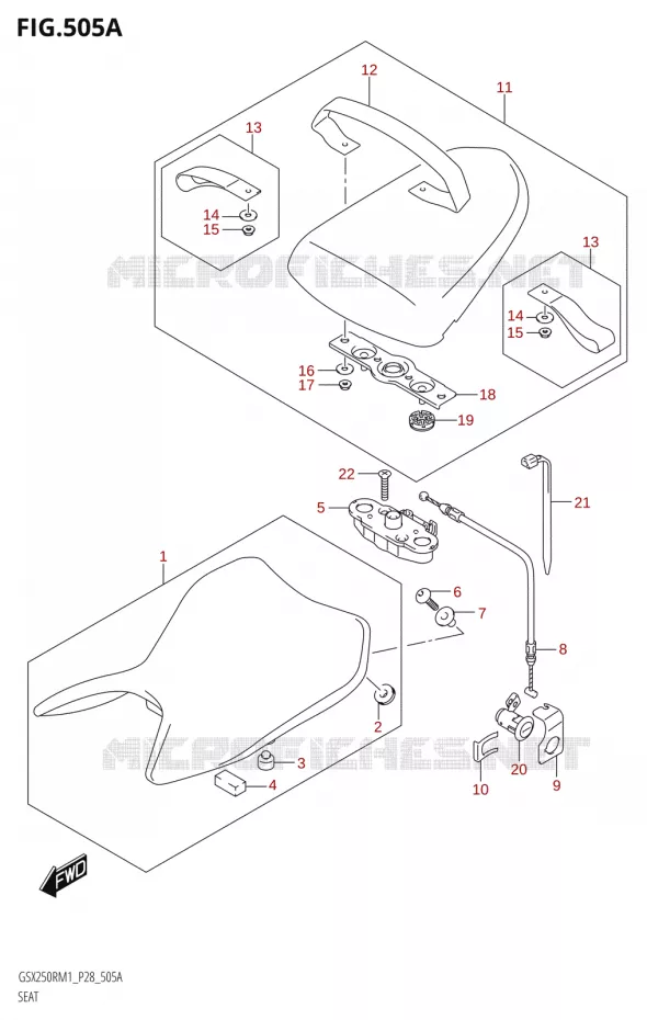 SEAT Suzuki MOTO 250 GSX-R 2021  GSX250R M1 (P28)