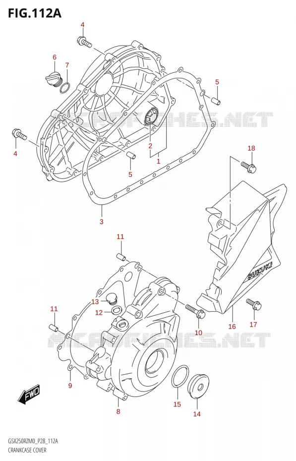 CASING Suzuki MOTO 250 GSX-R 2020  GSX250RZ M0 E03,E28,E33