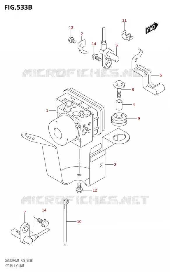 ABS (GSX250RA) Suzuki MOTO 250 GSX-R 2021  GSX250R M1 (P33)