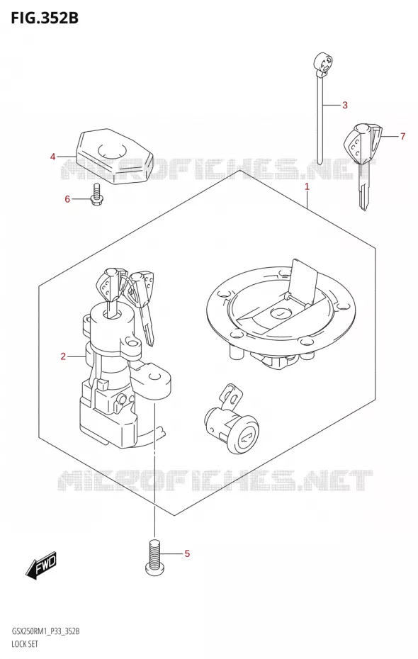 CONTACTSLOT Suzuki MOTO 250 GSX-R 2021  GSX250R M1 (P33)