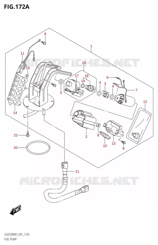 BENZINE POMP Suzuki MOTO 250 GSX-R 2023  GSX250RRLJ M3 (P01)