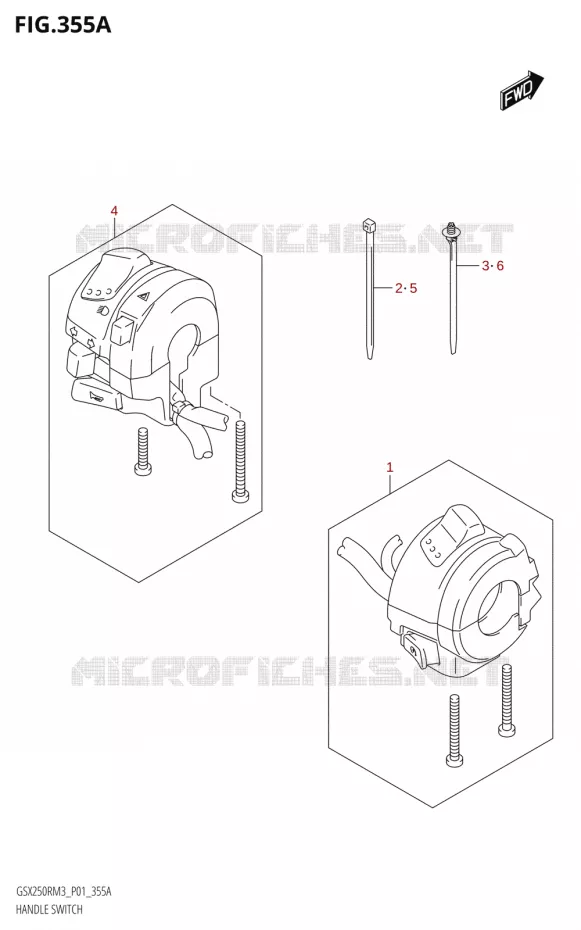 SCHAKELAARS Suzuki MOTO 250 GSX-R 2023  GSX250RRLJ M3 (P01)