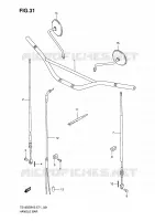 STUUR voor Suzuki TS-ER 185 2005
