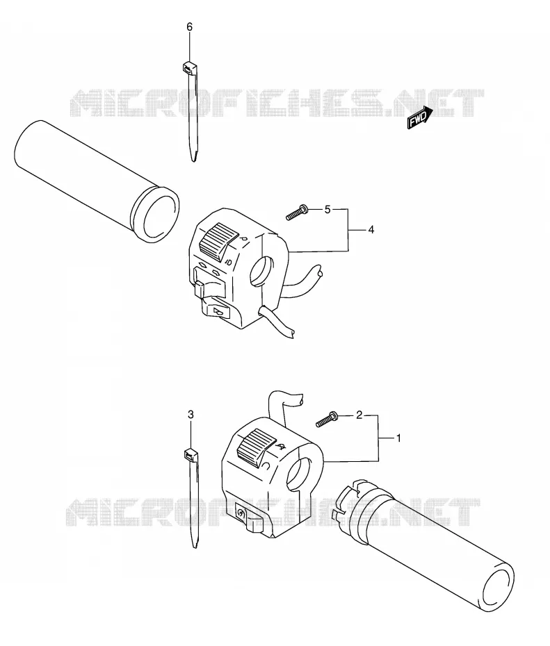 SCHAKELAARS (MODELE W/X/Y/K1/K2) Suzuki MOTO 1500 INTRUDER 2000  VL1500Y(E2)