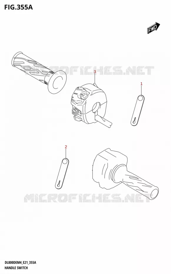 SCHAKELAARS Suzuki MOTO 800 V-STROM 2024  DL800DEUC M4 (E21)