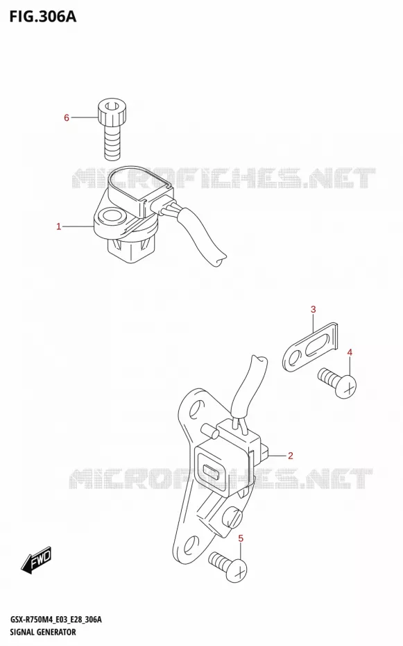 DYNAMO SENSOR Suzuki MOTO 750 GSX-R 2024  GSX-R750 M4 (E03,E28,E33)