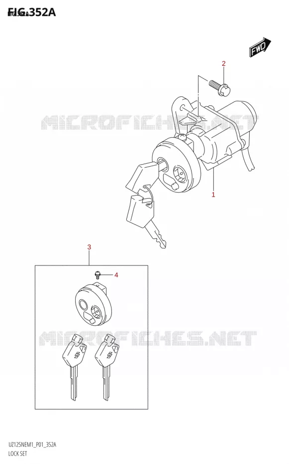 CONTACTSLOT Suzuki SCOOTER 125 ADDRESS 2023  UZ125NEY M3 (P19)