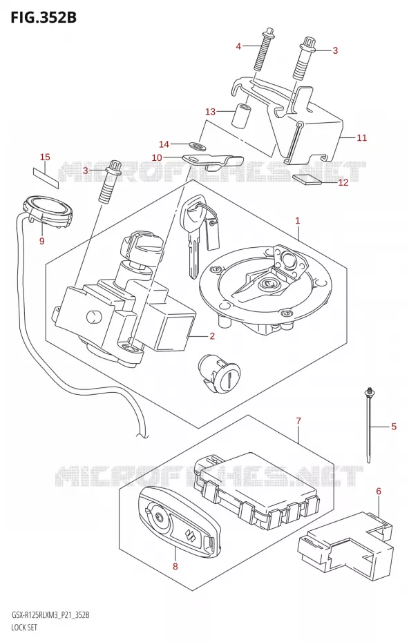 CONTACTSLOT Suzuki MOTO 125 GSX-R 2023  GSX-R125RLX M3 (P21)
