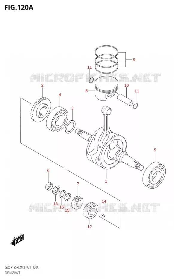 KRUKAS Suzuki MOTO 125 GSX-R 2023  GSX-R125RLX M3 (P21)
