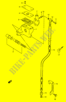 FRONT HOOFDREMCILINDER (MODELE W/X/Y/K1) voor Suzuki INTRUDER 1500 2000