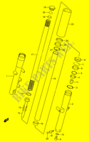 FRONT SCHOKDEMPER (MODELE Y P37) voor Suzuki INTRUDER 1500 2002