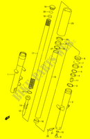 FRONT SCHOKDEMPER (MODELE Y) voor Suzuki INTRUDER 1500 2014