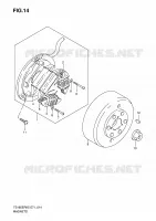 ONTSTEKING voor Suzuki TS-ER 185 2005