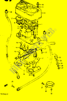 SNELHEIDSMETER (MODELE F/G) voor Suzuki TS-X 125 1984