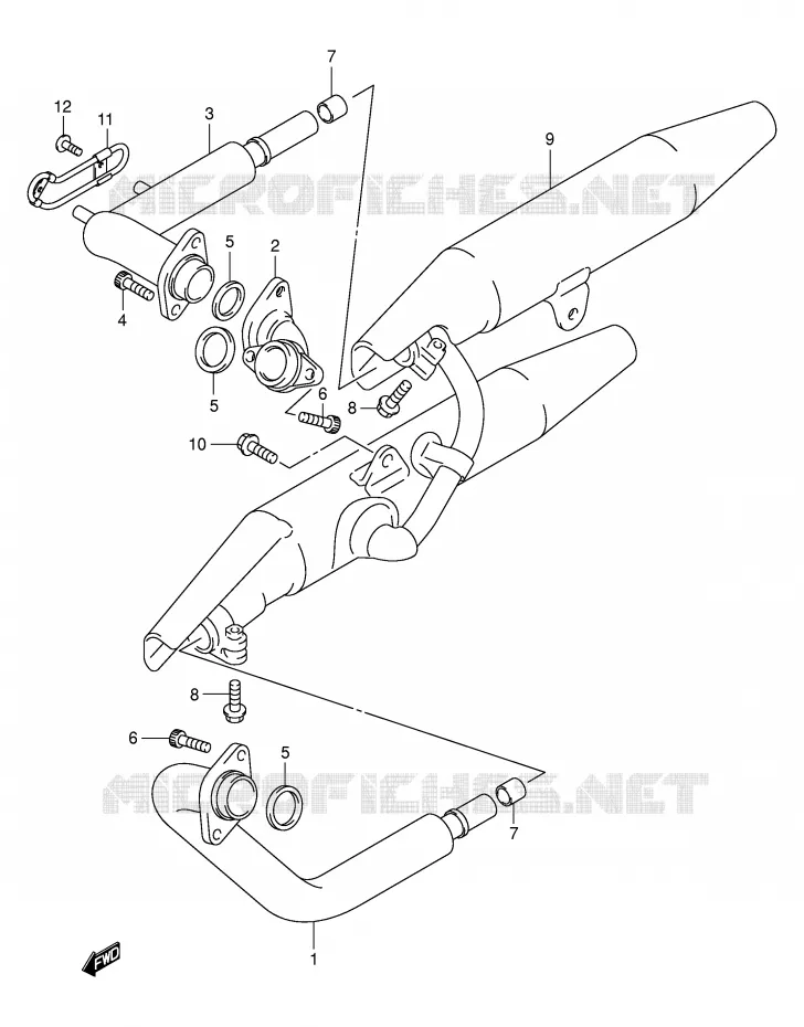 GELUIDDEMPER Suzuki MOTO 250 INTRUDER 2001  VL250K1(E2)