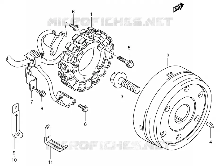ONTSTEKING Suzuki MOTO 1400 INTRUDER 2006  VS1400K6(E3/E28)