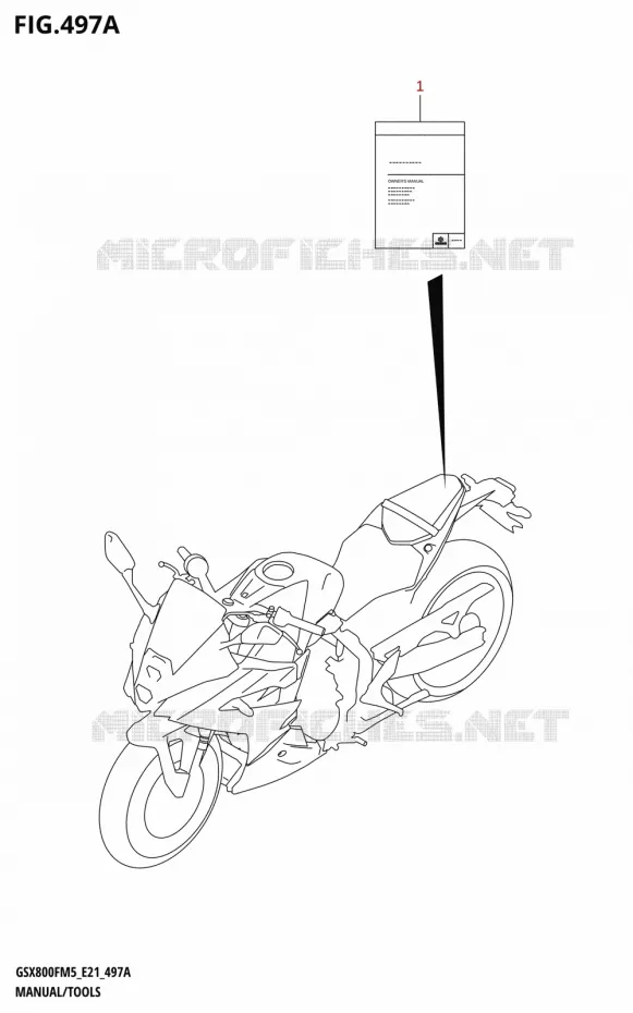 GEBRUIKERSHANDLEIDINGEN - TOOLS Suzuki MOTO 800 GSX 2025  GSX800FRQ 2025 M5 (E21)