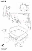 OLIEDEKSEL   OLIEPOMP voor Suzuki GSX 800 2025