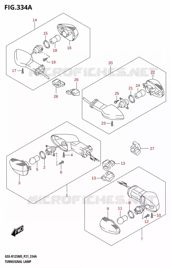INDICATOREN Suzuki MOTO 125 GSX-R 2025  GSX-R125RL 2025 M5 (P21)