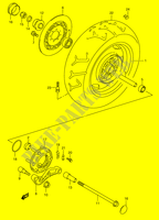 ACHTERWIEL (MODELE Y/K1) voor Suzuki INTRUDER 1500 2014