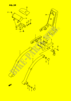 BACKREST (MODELE H/J/K/L/M/N/P/R E22) voor Suzuki INTRUDER 1400 1991