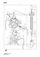 CARBURATOR voor Suzuki TS-ER 185 2005
