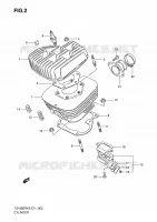 CILINDER voor Suzuki TS-ER 185 2005