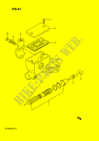 CLUTCH HOOFDREMCILINDER (VS750GLFG/GLFH/GLEFH) voor Suzuki INTRUDER 750 1988