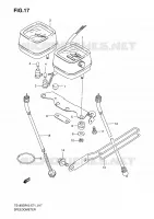 SNELHEIDSMETER voor Suzuki TS-ER 185 2005