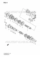 TRANSMISSION voor Suzuki TS-ER 185 2005