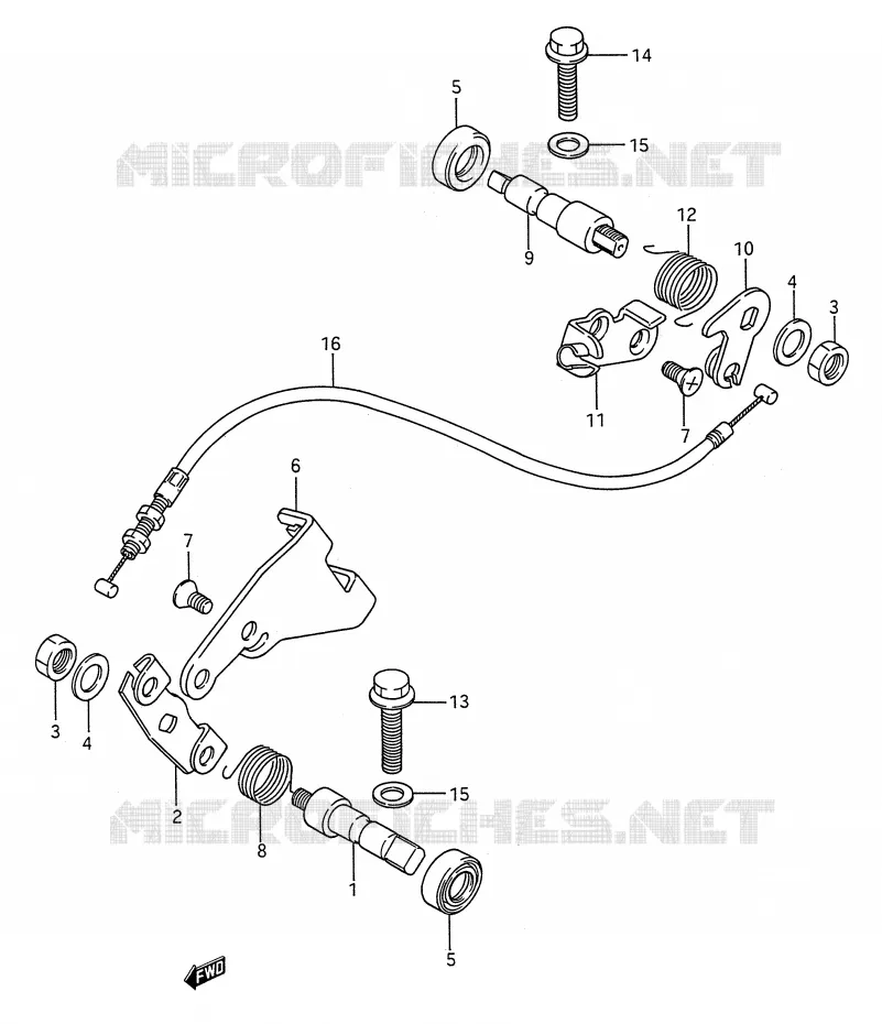 DECOMPRESSOR Suzuki MOTO 1400 INTRUDER 1987  VS1400GLPH(E28)