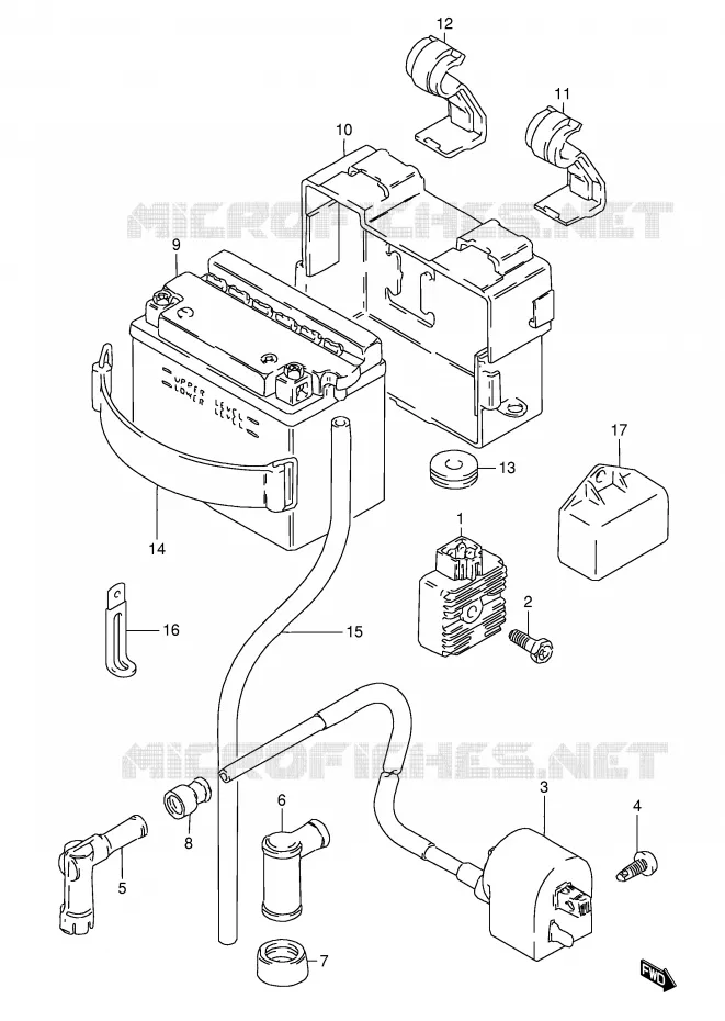 ELEKTRISCH Suzuki MOTO 50 TS-X 1987  TS50XKH(E1)