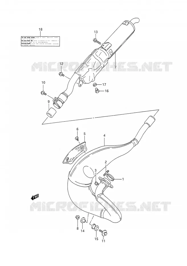 GELUIDDEMPER Suzuki MOTO 200 TS-R 1993  TS200RP(E28)