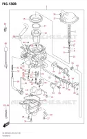 CARBURATOR (DR Z400SM:L8:E28) voor Suzuki DR-Z 400 2018