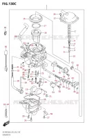 CARBURATOR (DR Z400SM:L8:E33) voor Suzuki DR-Z 400 2018