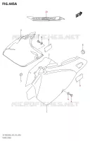 KUIP (DR Z400SM:L8:E03) voor Suzuki DR-Z 400 2018