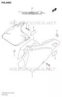 KUIP (DR Z400SM:L8:E33) voor Suzuki DR-Z 400 2018