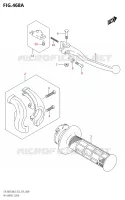 REMHEVEL   GAS HANDVAT voor Suzuki DR-Z 400 2018